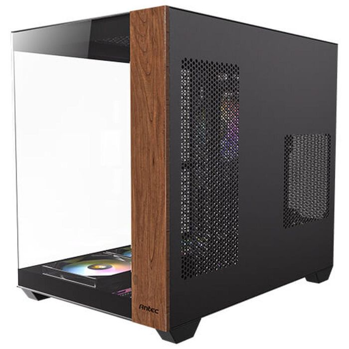 Antec CX800 Midi Tower PC Negro/Madera con Ventana Lateral y Ventiladores Preinstalados (2x 120mm Laterales, 1x 120mm Trasero) 3