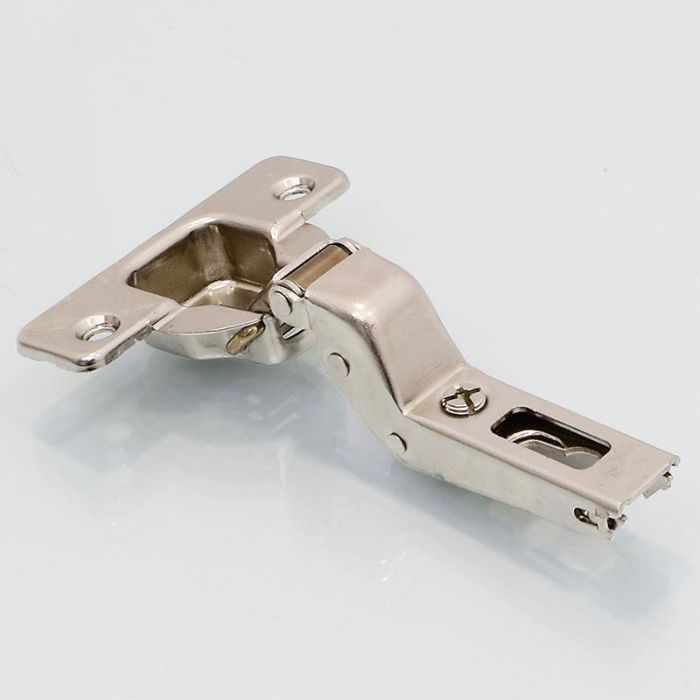 Salice Bisagra Push 200 Silentia+ 94º Ø35 para Muebles, Cierre Suave. Codo a elegir: Recto, Acodado, Superacodado, Acero Níquel