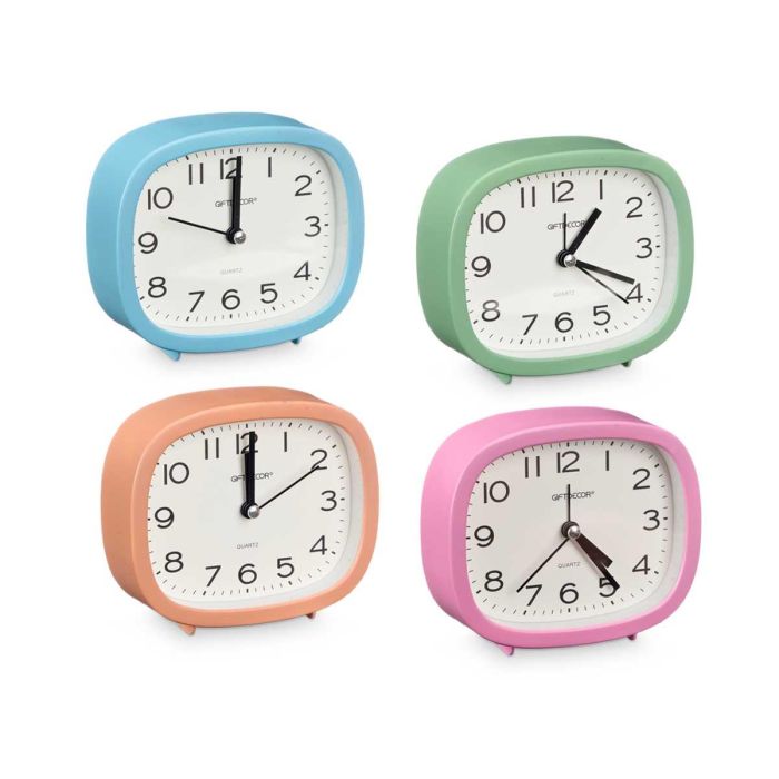 Reloj Rectangular Surtidos Giftdecor 12X10CM (12 Unidades) 1 Reloj Rectangular Surtidos Giftdecor 12X10CM (12 Unidades) 1