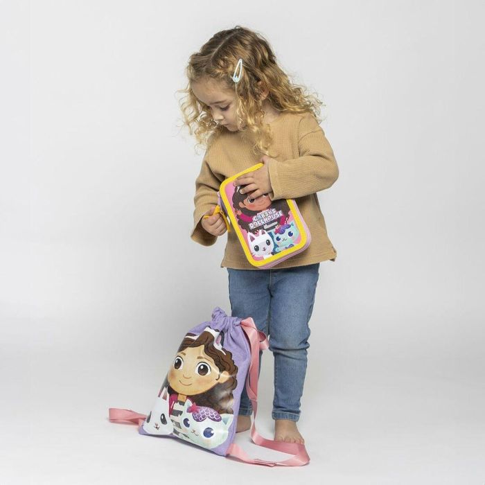 Saquito escolar gabby´s dollhouse 27.0 x 33.0 x 1.0 cm 3 Saquito escolar gabby´s dollhouse 27.0 x 33.0 x 1.0 cm 3