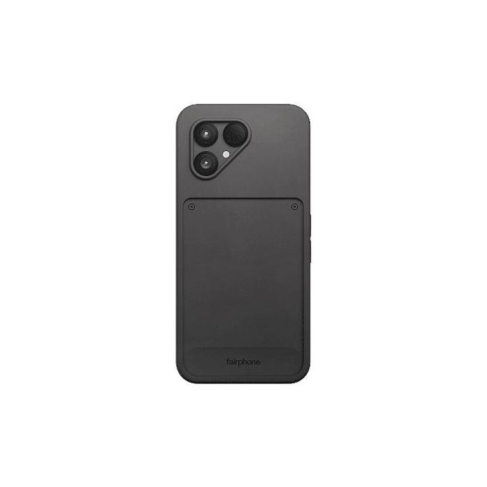 Fairphone Funda Protectora para Fairphone (Gen. 6) - Negro, Resistente a Golpes y Rayones