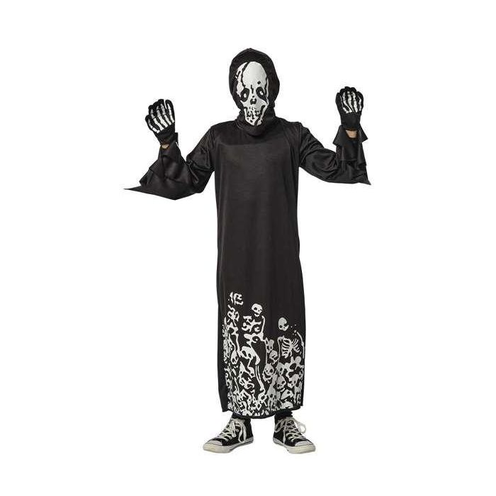 Rubies Disfraz Infantil Skull Siniestro Glow In Dark Talla L (8-10 años) Rubies Disfraz Infantil Skull Siniestro Glow In Dark Talla L (8-10 años)