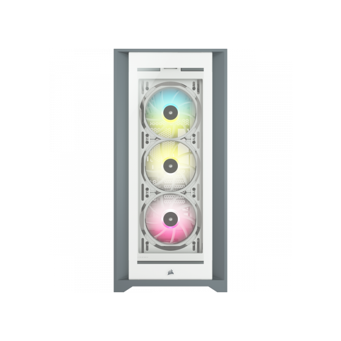 Corsair iCUE 5000X RGB Midi Tower Blanco 1 Corsair iCUE 5000X RGB Midi Tower Blanco 1