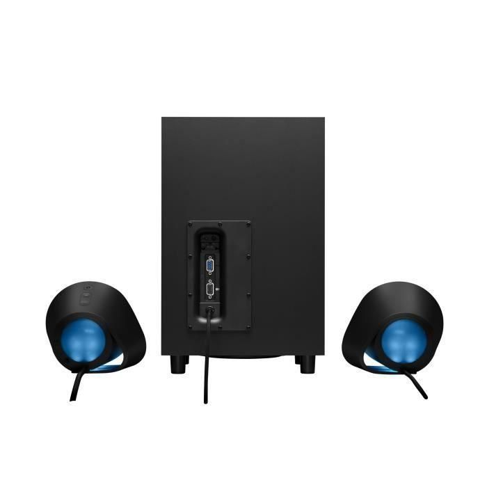 Logitech G560 Altavoces Gaming PC Lightsync con Subwoofer 240W, DTS:X Ultra Sonido Envolvente 3D, Bluetooth y Conexión Multi-dispositivo 2 Logitech G560 Altavoces Gaming PC Lightsync con Subwoofer 240W, DTS:X Ultra Sonido Envolvente 3D, Bluetooth y Conexión Multi-dispositivo 2