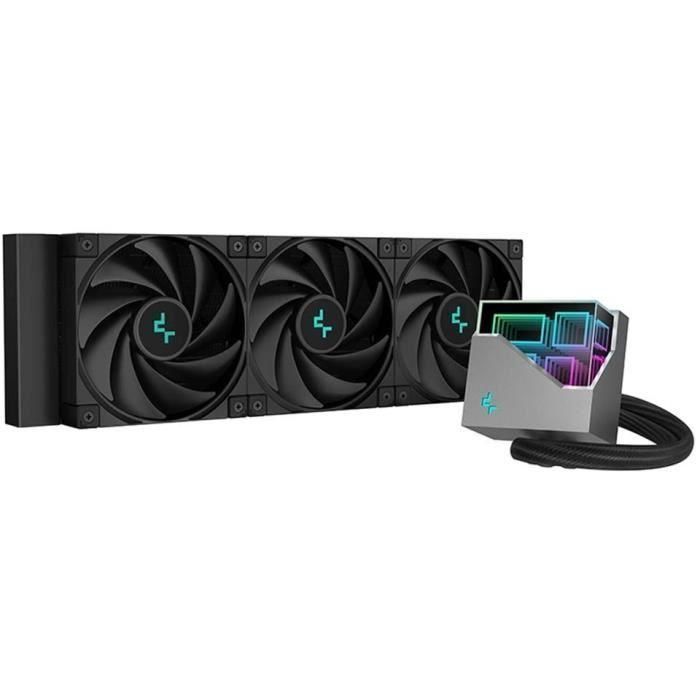 DEEPCOOL LT720 (Negro) - Refrigeración por agua AIO - 3x120mm DEEPCOOL LT720 (Negro) - Refrigeración por agua AIO - 3x120mm