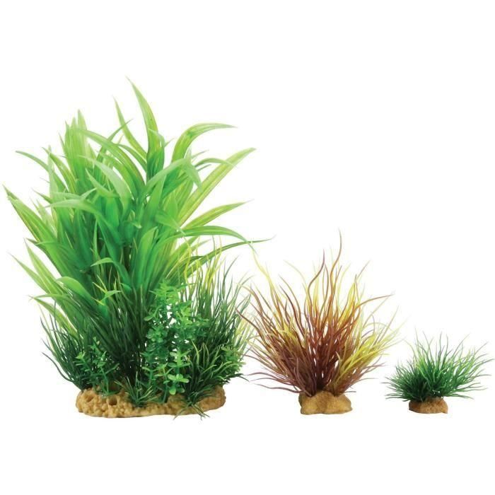 Plantas artificiales para acuario - ZOLUX - Plantkit - Talla S - Pack de 3 2 Plantas artificiales para acuario - ZOLUX - Plantkit - Talla S - Pack de 3 2