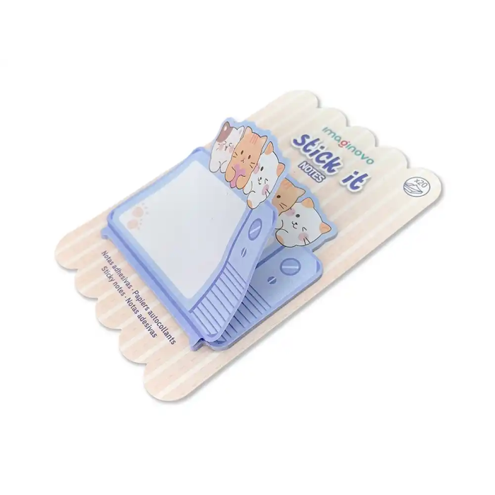 Imaginovo Bloc Notas Adhesivas Fantasía 70x70 mm 20 Hojas 3