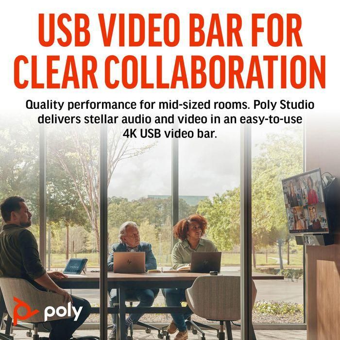 Poly Poly Studio USB Video Bar 8 Poly Poly Studio USB Video Bar 8