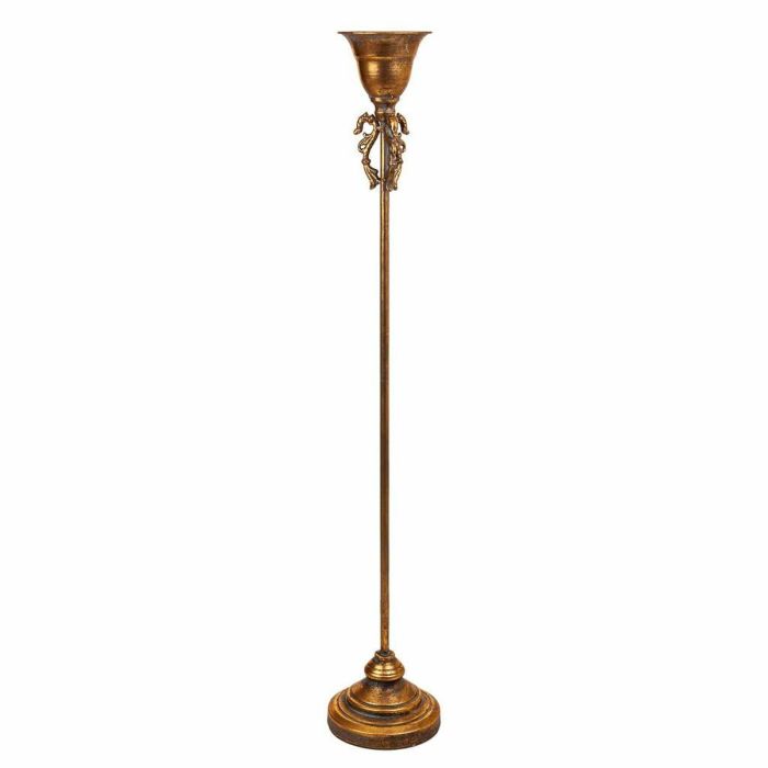 Candelabro Alexandra House Living Dorado Hierro 17 x 100 x 17 cm