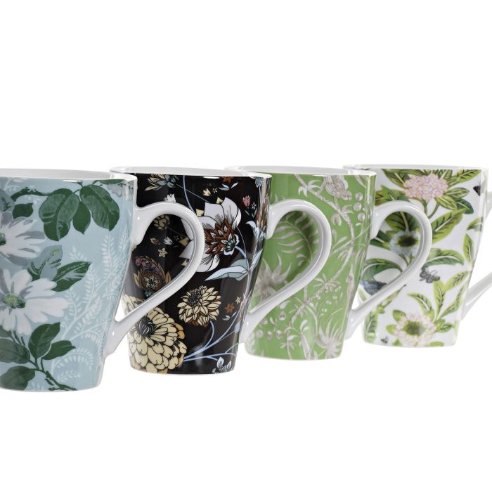 Mug Shabby DKD Home Decor Multicolor 8.6 x 11 x 12.5 cm (12 Unidades) Mug Shabby DKD Home Decor Multicolor 8.6 x 11 x 12.5 cm (12 Unidades)