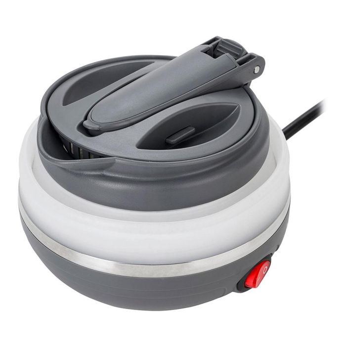 Adler Hervidor de Agua Portátil Plegable AD 1279, 0.6 L, 750 W, Silicona, Gris, Viaje 1 Adler Hervidor de Agua Portátil Plegable AD 1279, 0.6 L, 750 W, Silicona, Gris, Viaje 1