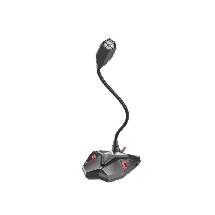 GENESIS Radium 100 Micrófono gaming para PC y Streamers con conexión USB Plug&Play Omnidireccional Botón de Silencio LED Negro Rojo 1 GENESIS Radium 100 Micrófono gaming para PC y Streamers con conexión USB Plug&Play Omnidireccional Botón de Silencio LED Negro Rojo 1