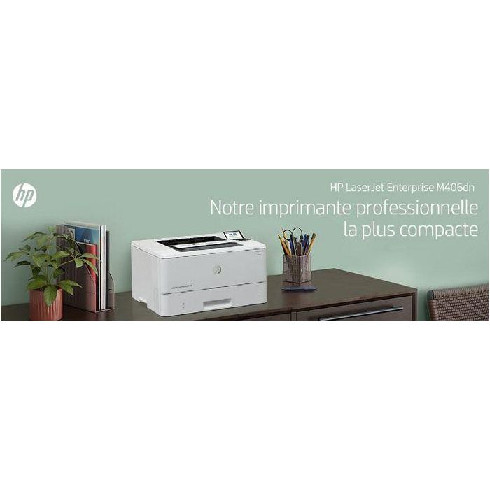 HP 3PZ15A Impresora Láser Monocromo LaserJet Enterprise M406DN | Dúplex Automático, Ethernet, 40 ppm, Seguridad Avanzada 16 HP 3PZ15A Impresora Láser Monocromo LaserJet Enterprise M406DN | Dúplex Automático, Ethernet, 40 ppm, Seguridad Avanzada 16