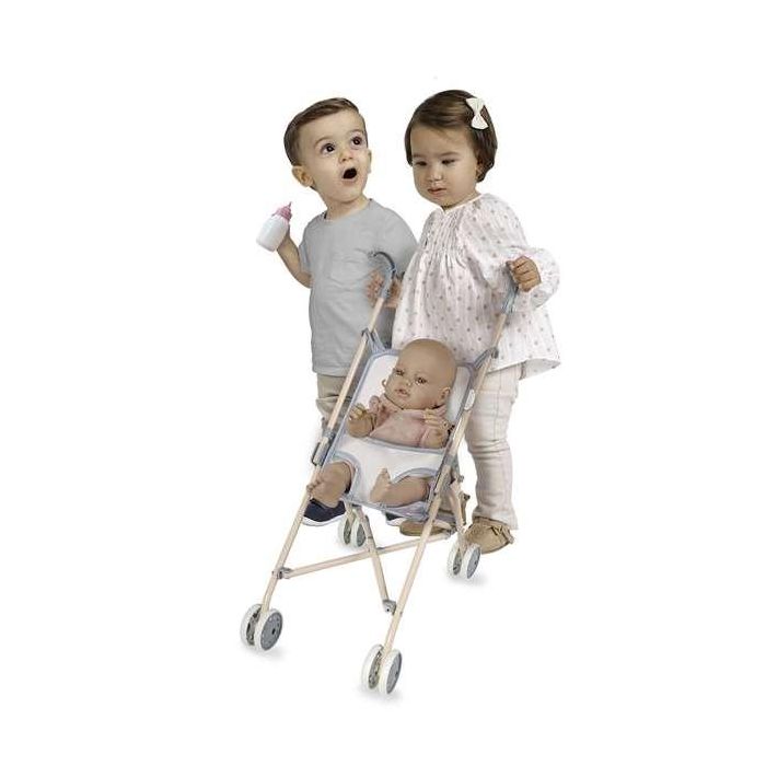 Silla de muñeca plegable coco para muñecas de hasta 48 cm 28x42x56 cm 1 Silla de muñeca plegable coco para muñecas de hasta 48 cm 28x42x56 cm 1