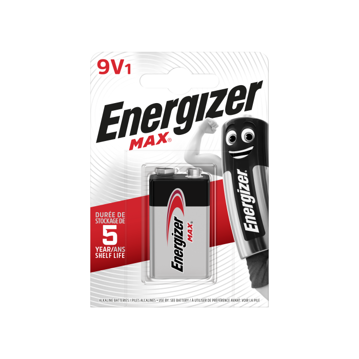 Energizer E301531800 Batería 9V Alcalina de un solo uso