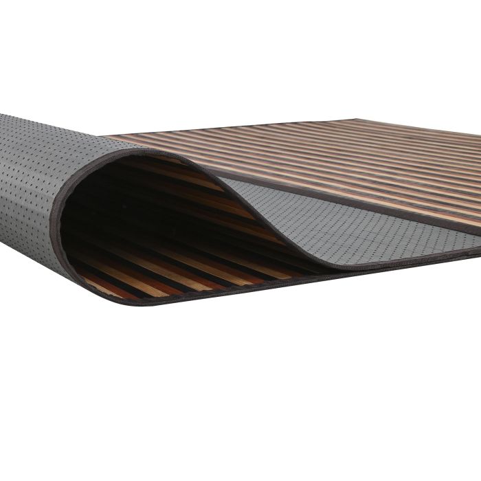 DKD Home Decor Alfombra Bamboo carpets 25 Urban Marron 230 x 160 cm Bambu 2