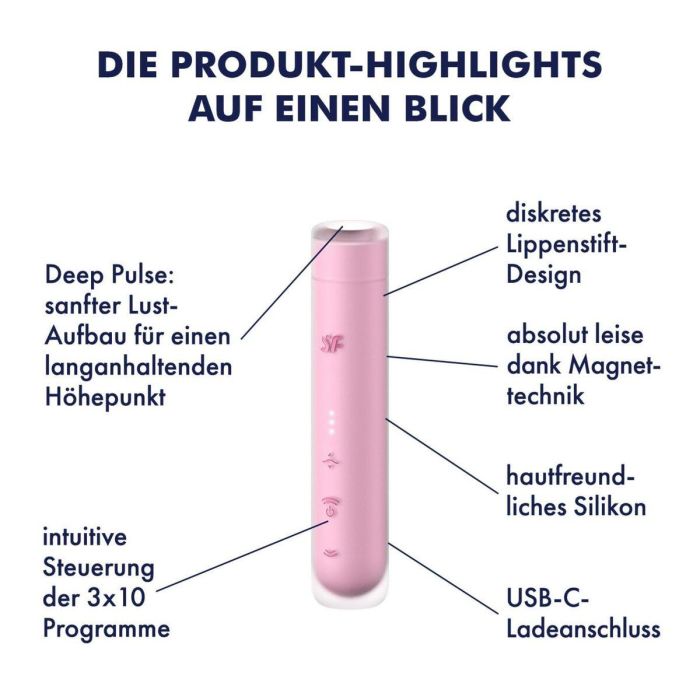 Succionador de Clítoris Satisfyer Rojo 15 Succionador de Clítoris Satisfyer Rojo 15