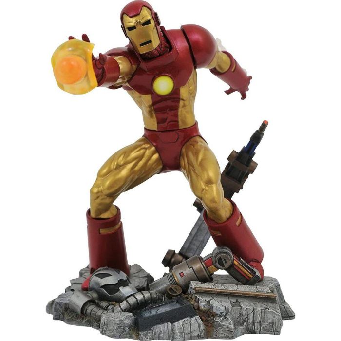 DIAMOND SELECT Figura Iron Man Marvel Gallery Comic 23cm PVC