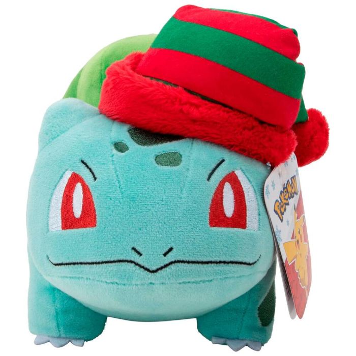 Peluche Bulbasaur Navidad Pokemon 20cm 3 Peluche Bulbasaur Navidad Pokemon 20cm 3