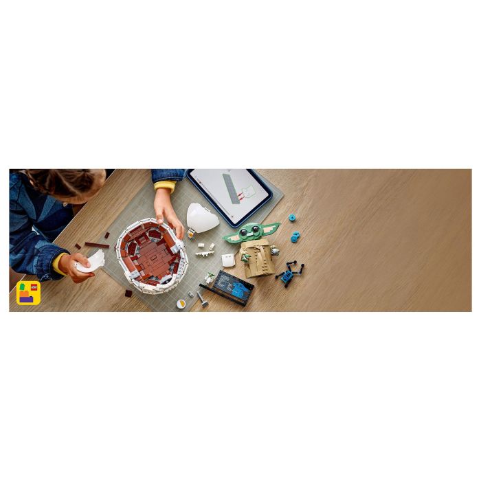 Lego Star Wars 75403 The Mandalorian Grogu y su cochecito - Set de construcción 10 años