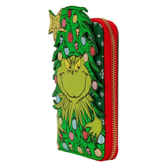 Cartera Dr. Seuss Holiday El Grinch Loungefly 1 Cartera Dr. Seuss Holiday El Grinch Loungefly 1