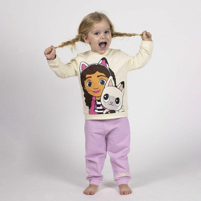 Chándal para Bebé Gabby's Dollhouse Morado 5