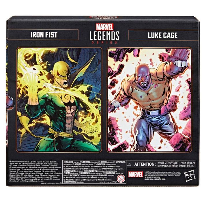 Blister figuras Iron Fist & Luke Cage Celebrating 65 Years Marvel 15cm 14 Blister figuras Iron Fist & Luke Cage Celebrating 65 Years Marvel 15cm 14