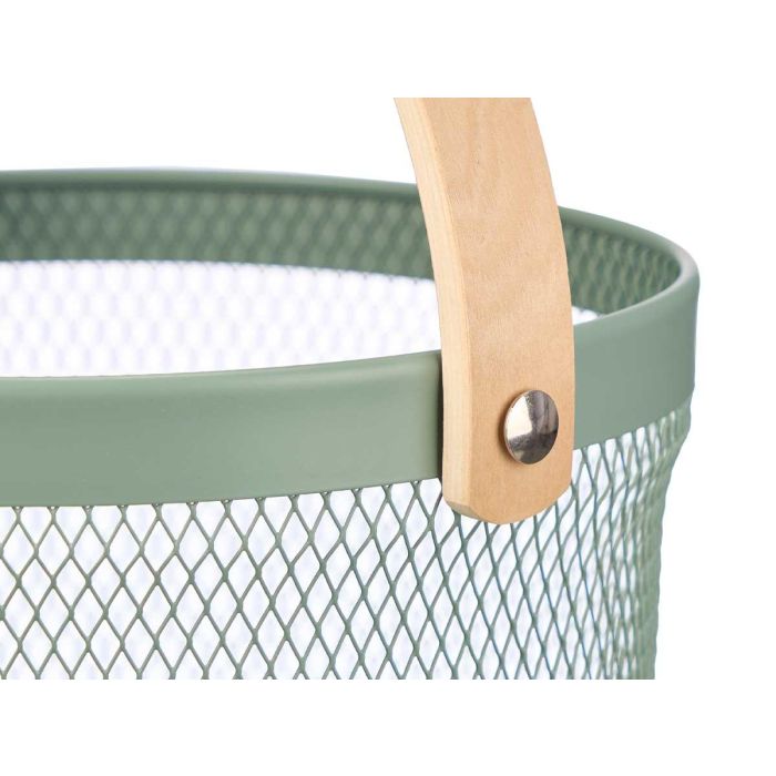 Cesta Redonda Asa Verde Kinvara 28x31x26cm (12 Unidades) 2 Cesta Redonda Asa Verde Kinvara 28x31x26cm (12 Unidades) 2