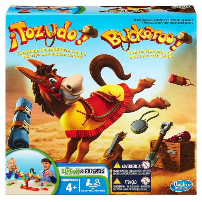 Hasbro Games 48380 Tozudo - Juego de Mesa del Burrito Cascarrabias, Apila Equipaje, 3 Niveles, para +4 Años 3 Hasbro Games 48380 Tozudo - Juego de Mesa del Burrito Cascarrabias, Apila Equipaje, 3 Niveles, para +4 Años 3