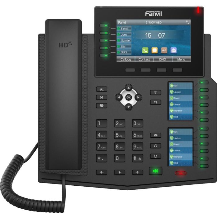 Teléfono Fijo Fanvil X6U 1 Teléfono Fijo Fanvil X6U 1