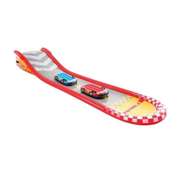 Pista hinchable deslizante racing fun 561x119x76 cm 10