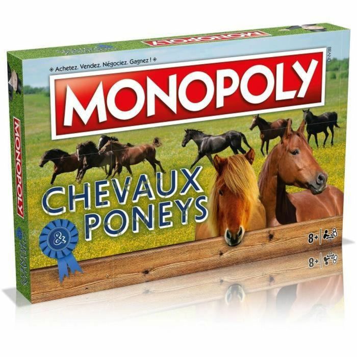 Juego de Mesa Monopoly Chevaux & Ponies 3