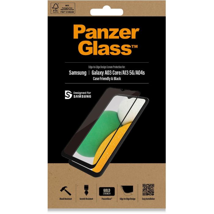PanzerGlass Samsung Galaxy A03 core/A13 5G CF. Black 11 PanzerGlass Samsung Galaxy A03 core/A13 5G CF. Black 11