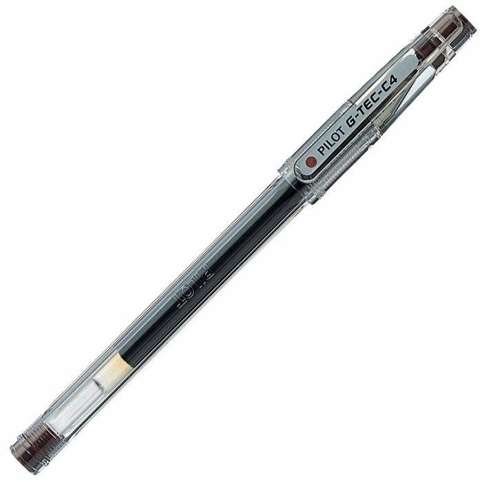 Bolígrafo de gel Pilot G-TEC C4 Marrón 0,2 mm (12 Unidades) 1