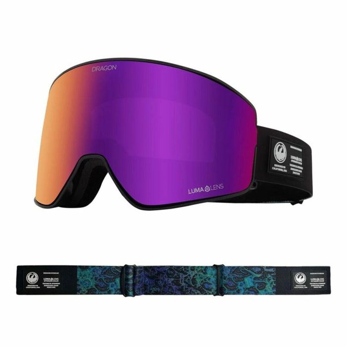 Gafas de Esquí Snowboard Dragon Alliance Pxv2 Lumalens Midnight Negro Gafas de Esquí Snowboard Dragon Alliance Pxv2 Lumalens Midnight Negro