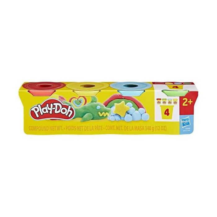 Pack de 4 botes play-doh 0 Pack de 4 botes play-doh 0