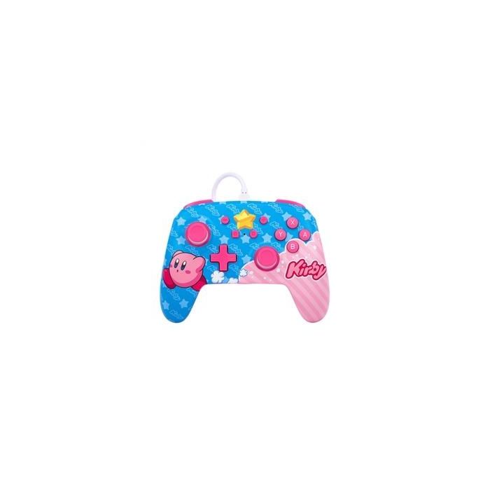 Power A NSGP0067-01 Mando con Cable Mejorado para Nintendo Switch - Kirby, Compatible con Switch OLED y Switch, Diseño Excepcional Power A NSGP0067-01 Mando con Cable Mejorado para Nintendo Switch - Kirby, Compatible con Switch OLED y Switch, Diseño Excepcional