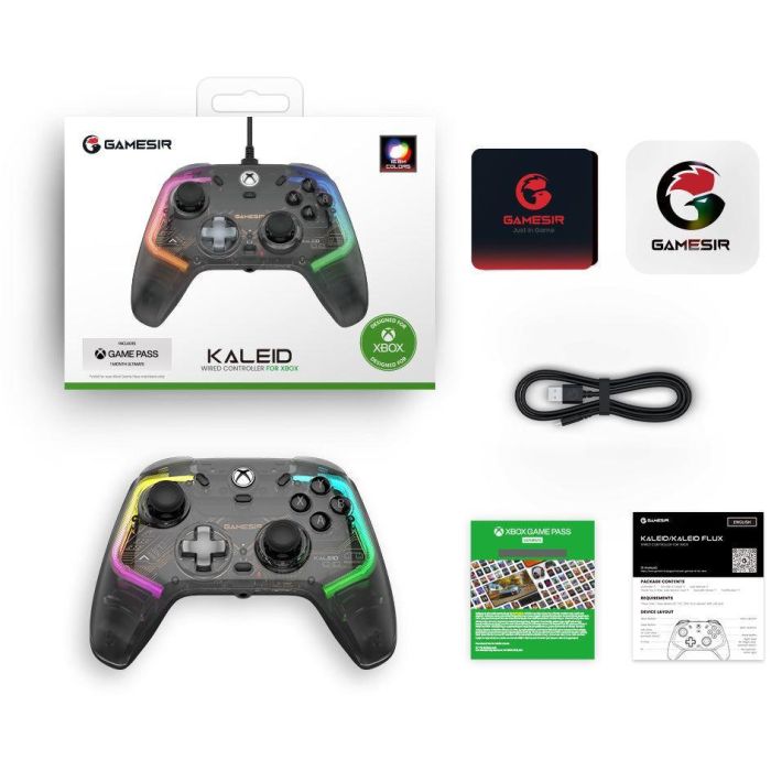 Gamesir Controller K1 kabelgebunden schwarz RGB XBOX 5 Gamesir Controller K1 kabelgebunden schwarz RGB XBOX 5