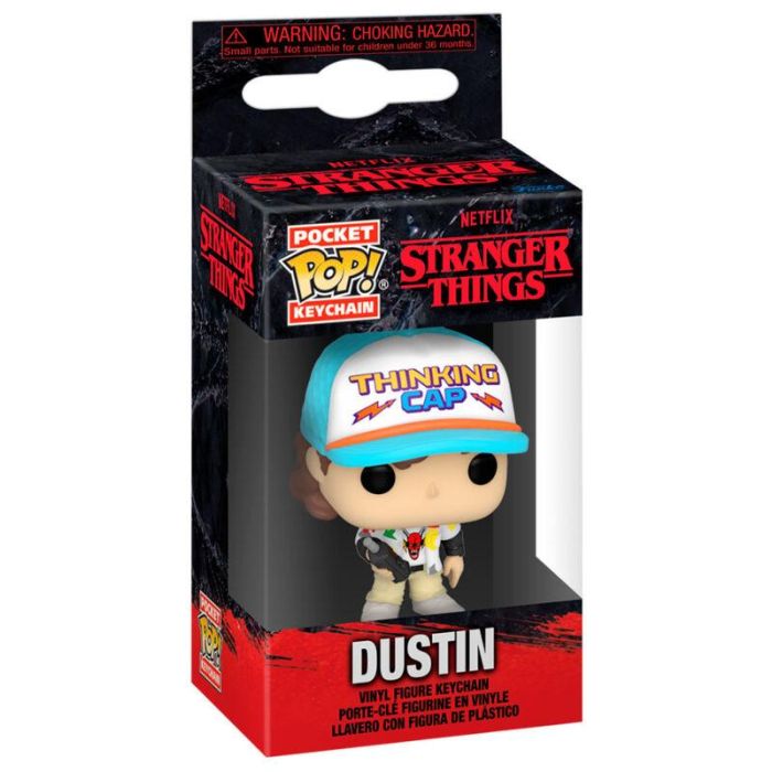 Llavero Pocket POP Stranger Things Dustin 1 Llavero Pocket POP Stranger Things Dustin 1