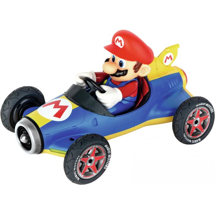Carrera 181066 Coche Radio Control Mario Kart 8 Mach 8 Escala 1:18 Azul y Amarillo, Inclinación Dinámica, 9 km/h, +6 años 5 Carrera 181066 Coche Radio Control Mario Kart 8 Mach 8 Escala 1:18 Azul y Amarillo, Inclinación Dinámica, 9 km/h, +6 años 5