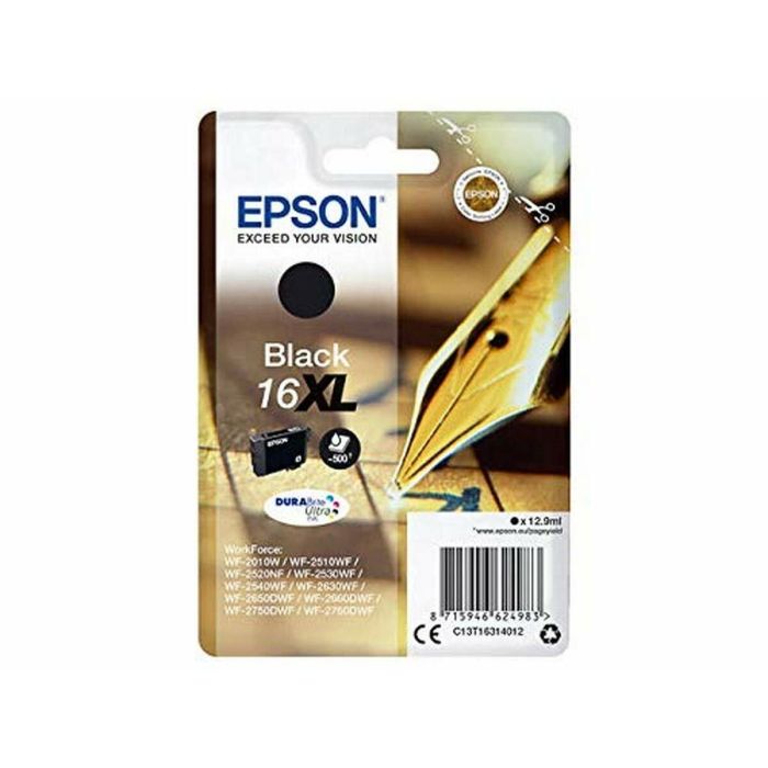 Cartucho de Tinta Original Epson Nº16XL Negro (10 Unidades) 1