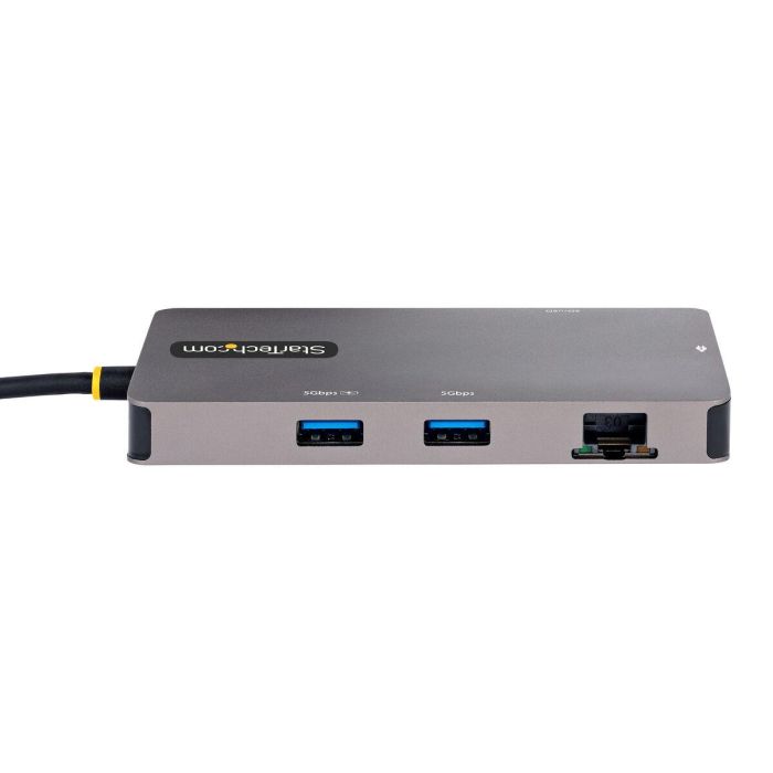 Hub USB Startech 120B-USBC-MULTIPORT Gris 15 W 1