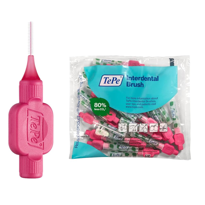 Tepe Angle Interdental Brushes 0,4 Pink 25Pcs