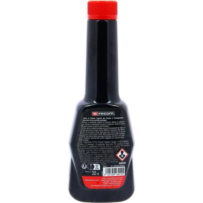 Facom Parada de Humo Diesel para 50-70L de Combustible, 300ml 1