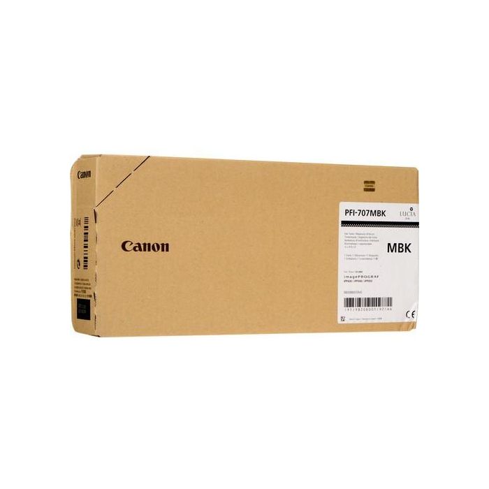 Canon PFI707MBK - Cartucho de Tinta Matt Black para Impresora