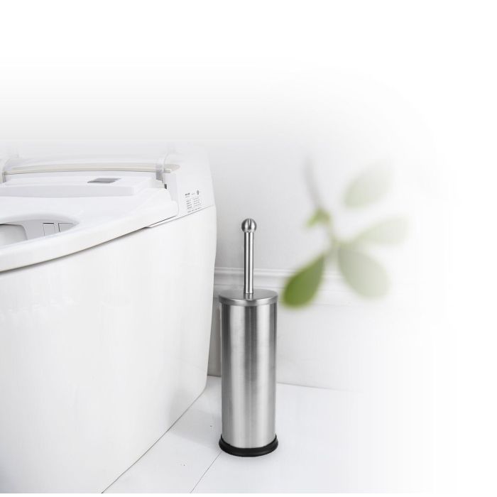 Confortime Escobillero WC Inox Medidas 10x10x27.5 cm 5