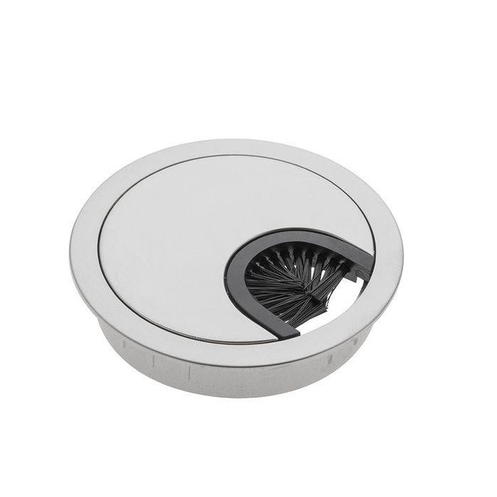 Vivolink Desk Grommet, 60mm diameter and made of aluminum. Vivolink Desk Grommet, 60mm diameter and made of aluminum.