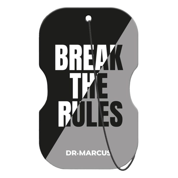 Drmarcus Ambientador Break The Rules Black DRM1120 Fragancia Energizante Colgante de Celulosa