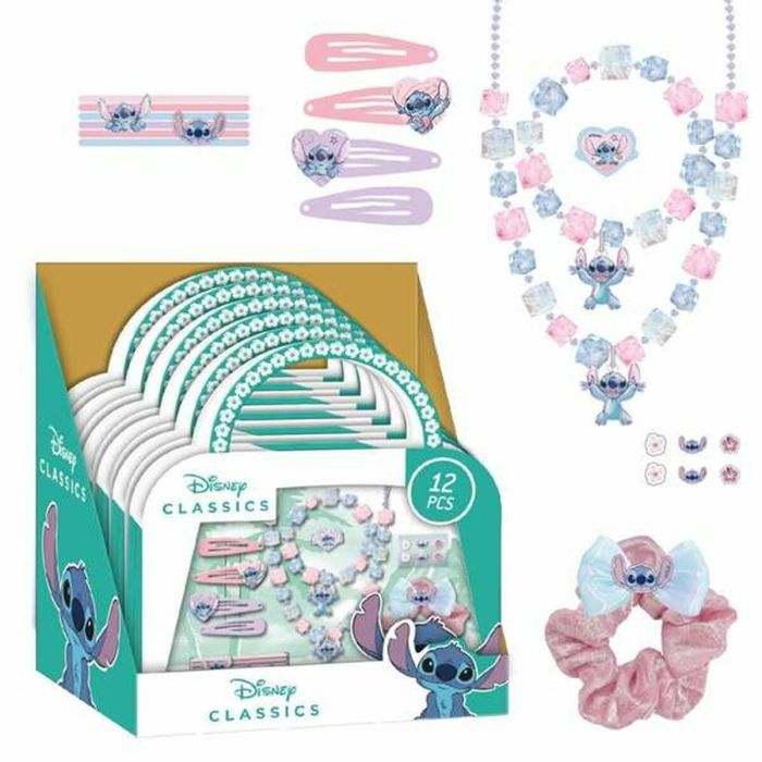 Accesorios de belleza stitch (12 piezas)28.0 x 21.6 x 3.8 cm Accesorios de belleza stitch (12 piezas)28.0 x 21.6 x 3.8 cm