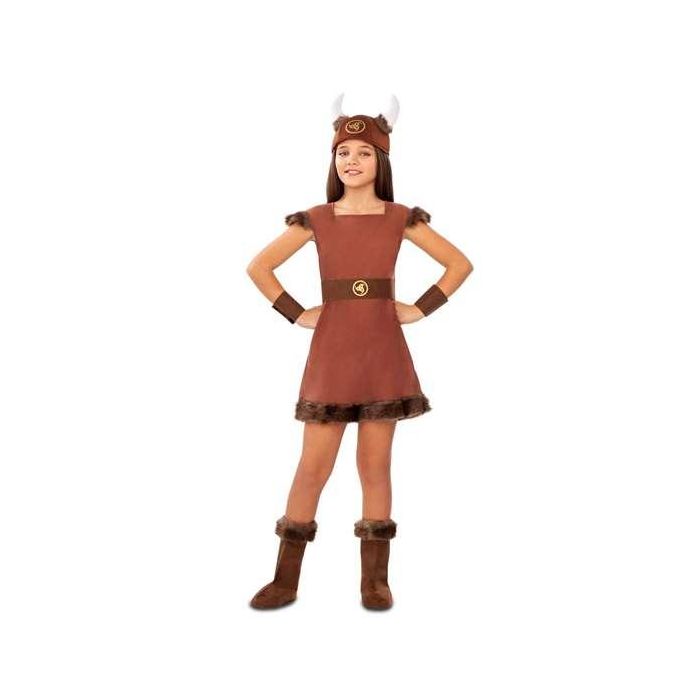 Disfraz vikinga odin sombrero, vestido, cinturón, muñequeras y cubrebotas talla 7-9 y Disfraz vikinga odin sombrero, vestido, cinturón, muñequeras y cubrebotas talla 7-9 y